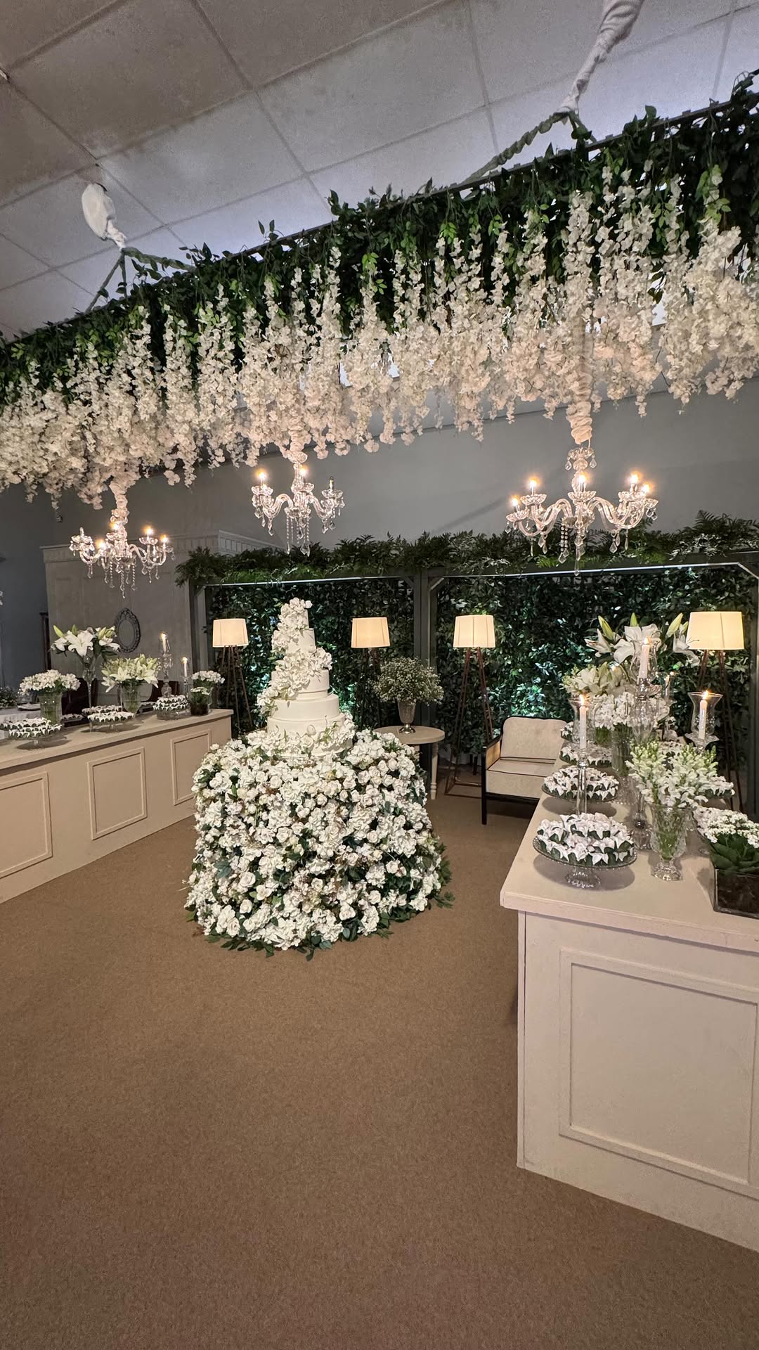 Cenário para o casamento de Kamila e Gabriel 💍